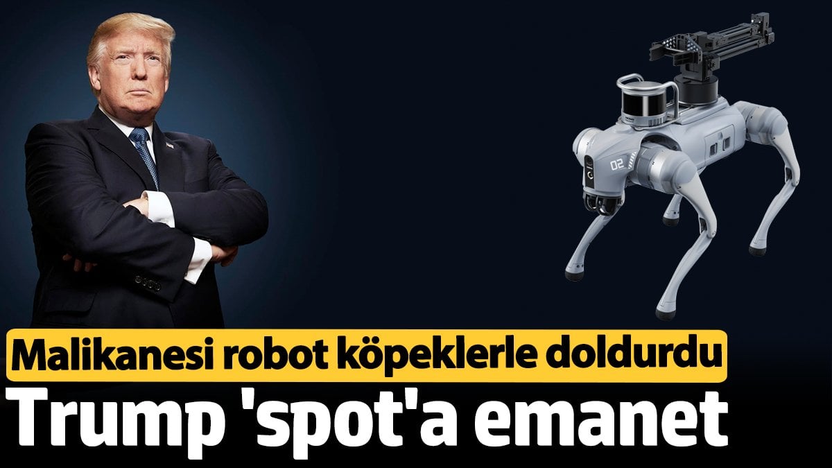 Donald Trump’ın malikanesini robot köpekler koruyor